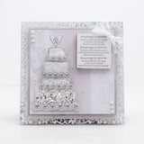 Chloes Creative Cards Die & Stamp Set - Wedding Cake