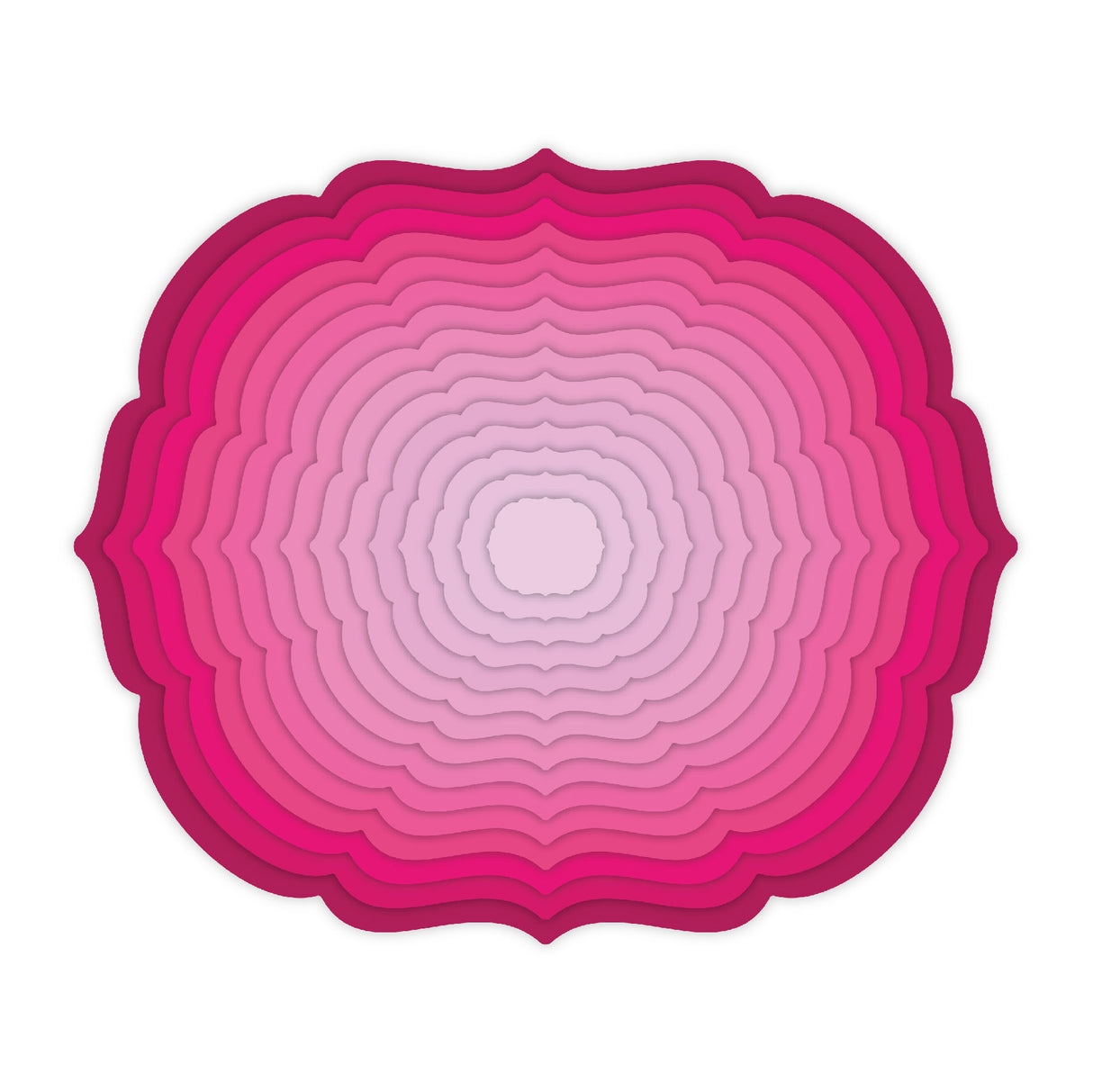 Chloes Creative Cards Metal Die Set - 8 x 8 Fancy Ovals