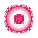 Chloes Creative Cards Metal Die Set – 8x8 Snowflake Circles