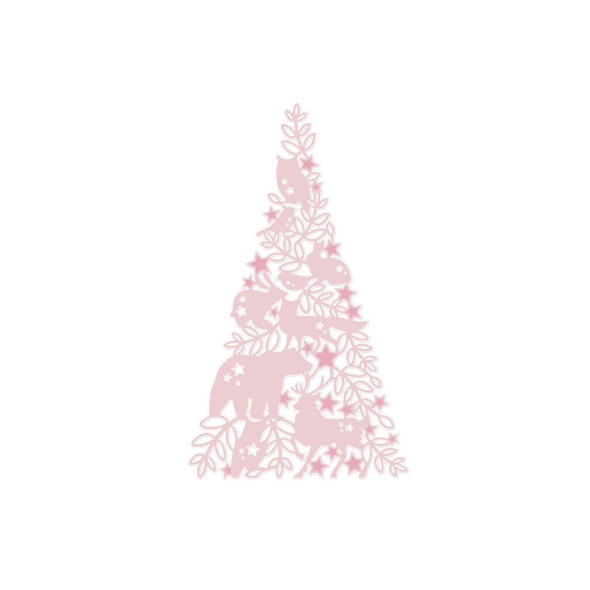 Chloes Creative Cards Metal Die Set – Winter Woodland Tree