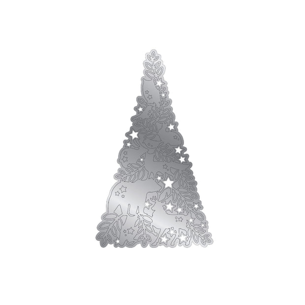 Chloes Creative Cards Metal Die Set – Winter Woodland Tree