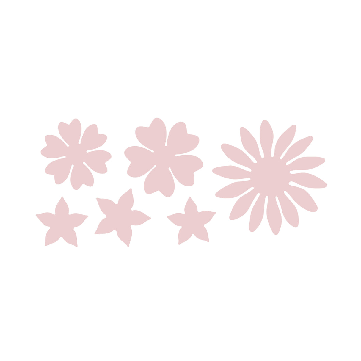Chloe's Creative Cards Die & Stamp Set - Daisy Elements