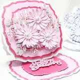 Ensemble de matrices de découpe en métal Chloes Creative Cards - Cercles fantaisie 8 x 8