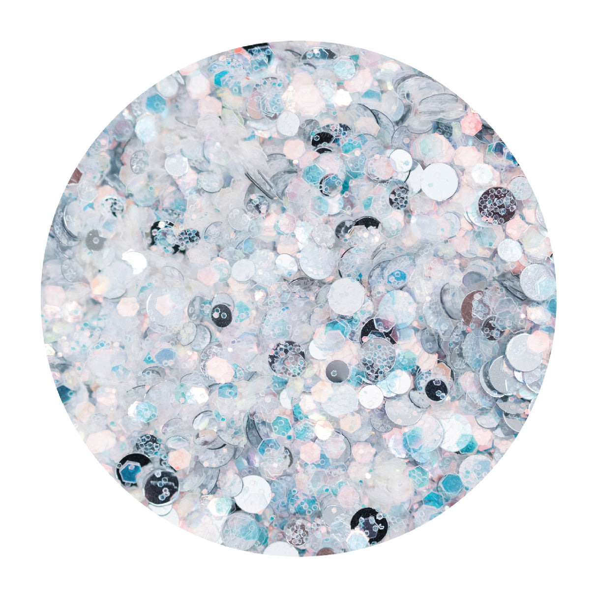 Paillettes Sparkelicious Diamond Dazzler en pot de 1/2 oz