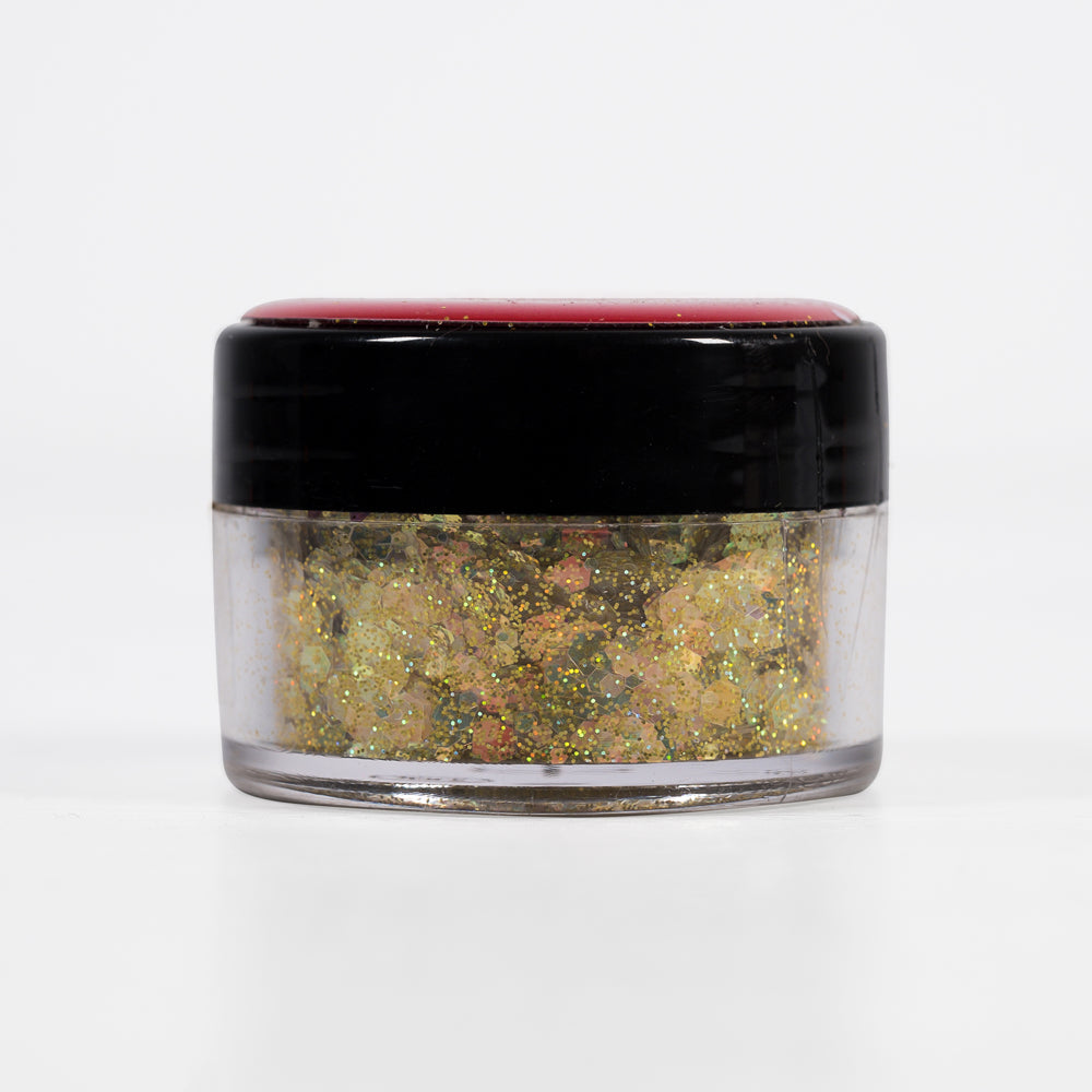 Golden Sunshine Sparkelicious Glitter 1/2oz Jar
