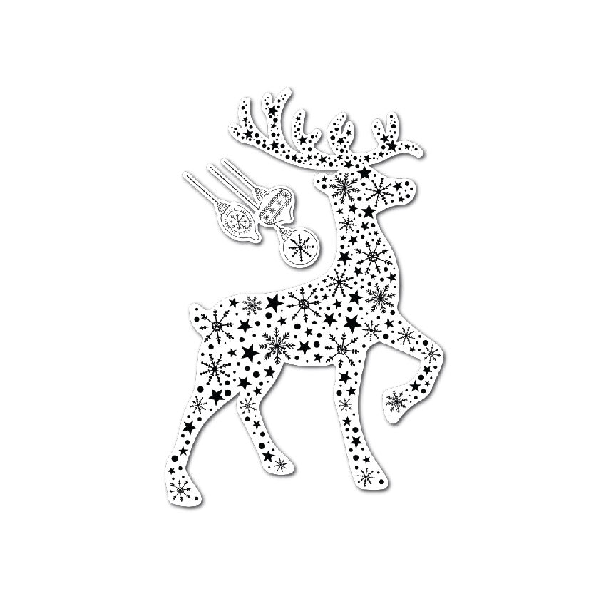 Chloes Creative Cards Die & Stamp Set - Proud Reindeer