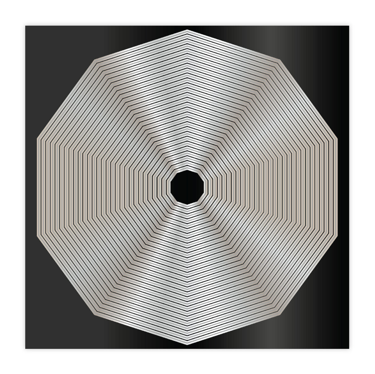 Chloes Creative Cards Metall-Stanzset – 8 x 8 Basic Decagon