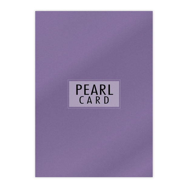 Chloes Luxury Pearl Card 10 Sheets Amethyst