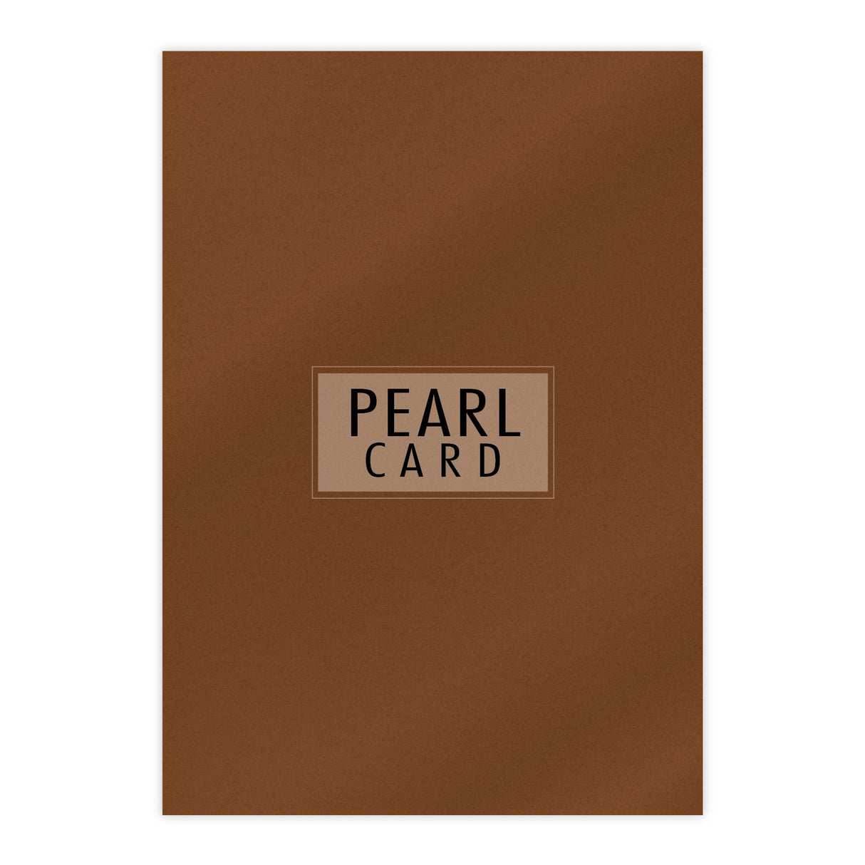 Chloes A4 Luxury Pearl Card 10 Sheets Bronze