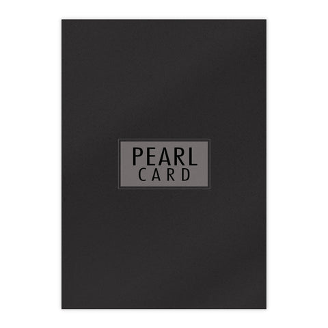 Chloes Luxury Pearl Card 10 Sheets Onyx