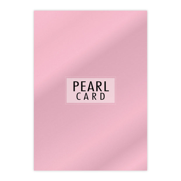Chloes Luxury Pearl Card 10 Sheets Rose Quartz