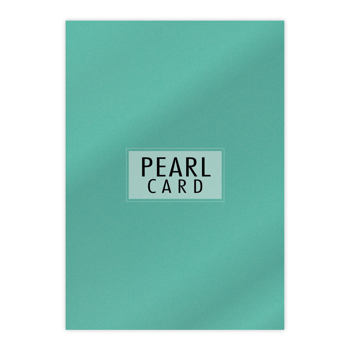 Chloes A4 Luxury Pearl Card 10 Sheets Lagoon