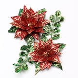 Chloes Creative Cards Die & Stamp Set - Christmas Poinsettia