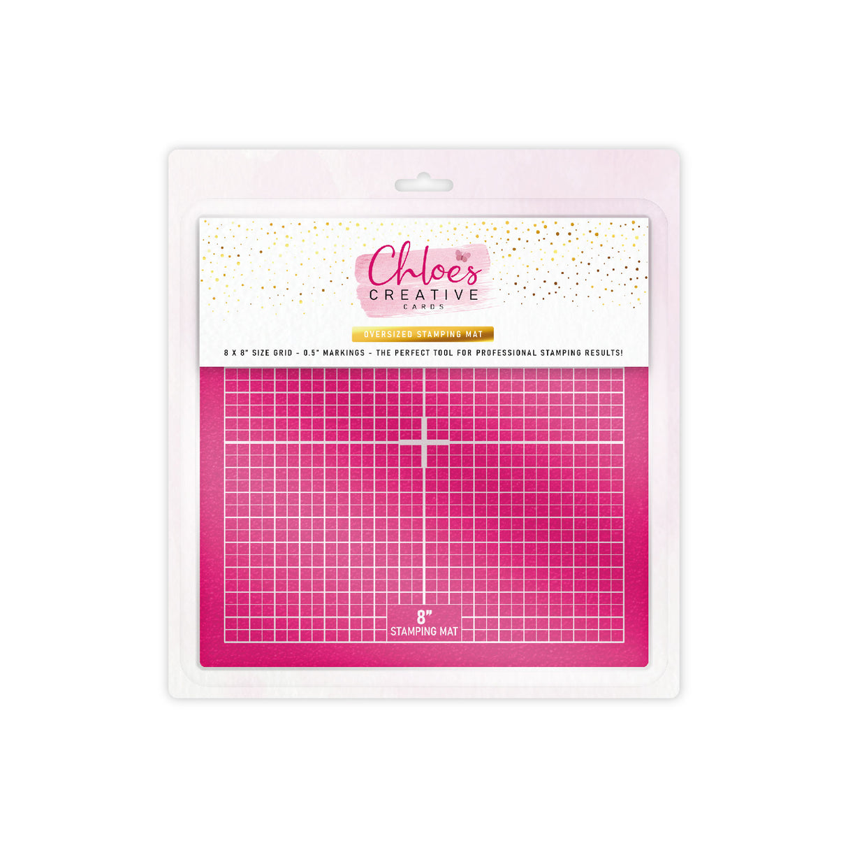 Chloes Creative Cards Oversized 8"x8" Foam Stamping Mat