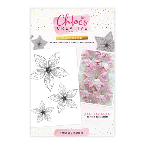 Stamps by Chloe Fabulous Flowers Clear Stamp