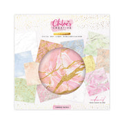 Chloes Creative Cards Foiled Paper Pad (8 x 8) - Sugared Pastels