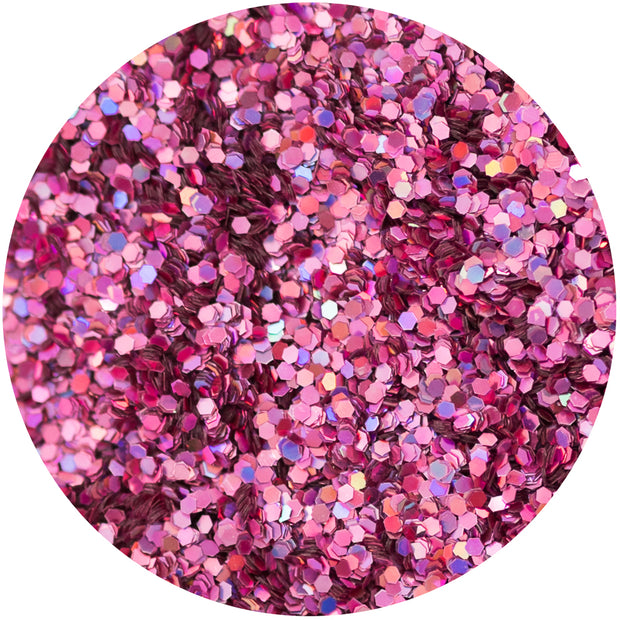 Absolutely Pink Sparkelicious Glitter 1/2oz Jar