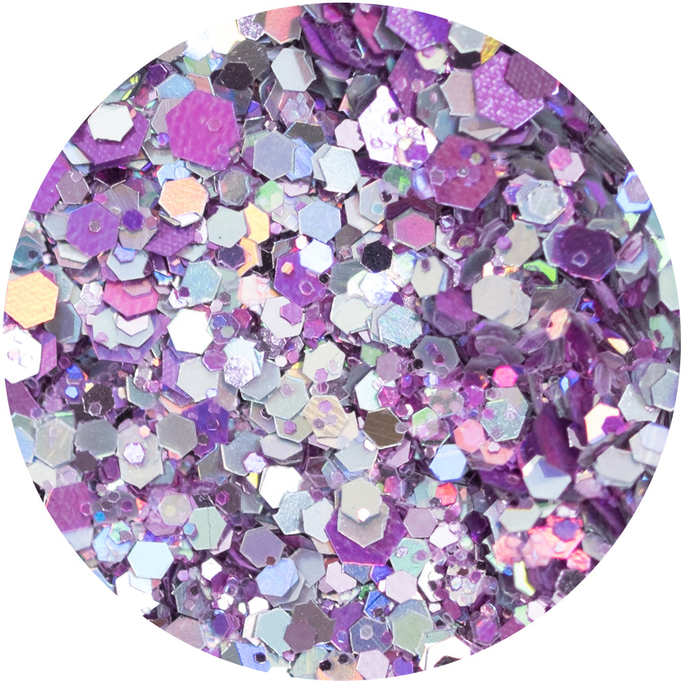 Amethyst Sparkle Sparkelicious Glitzer 1/2oz Glas