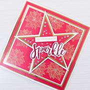 Chloes Creative Cards Metal Die Set - 8 x 8 Basic Stars