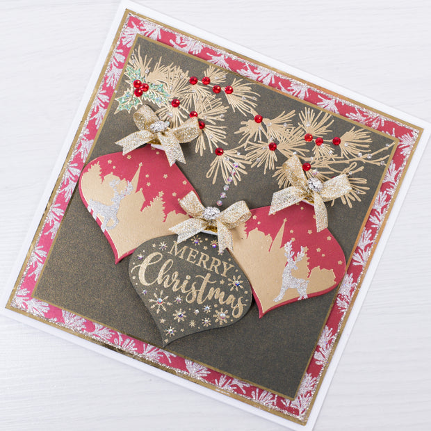 Chloes Creative Cards Die & Stamp Set - Christmas Branches