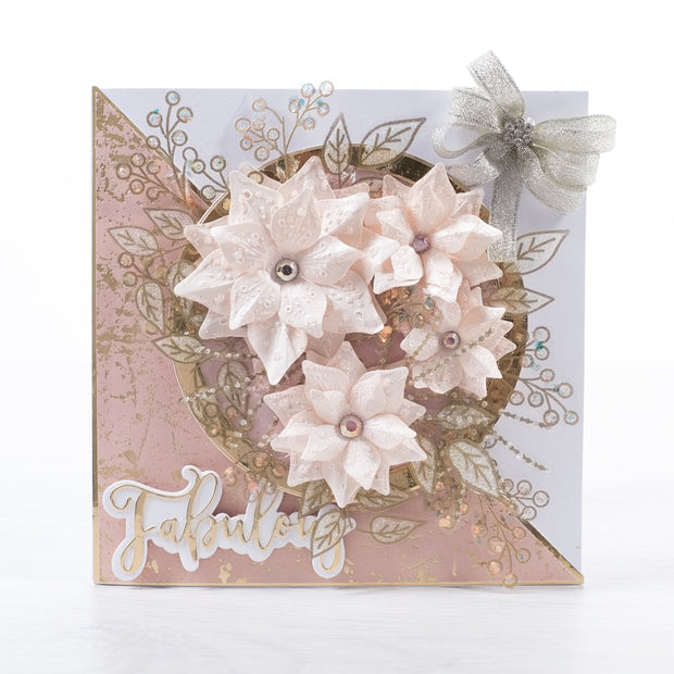 Chloes Creative Cards Luxe Ribbon (8m) Sugared Cream