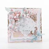 Chloes Creative Cards Foiled Paper Pad (8 x 8) - Sugared Pastels