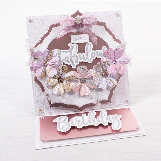Chloes Creative Cards Luxe Ribbon (8m) Sugared Pink