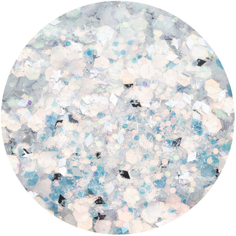 Paillettes scintillantes Frosty Christmas Sparkelicious en pot de 1/2 oz