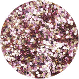 Golden Blush Sparkelicious Glitter 1/2oz Jar