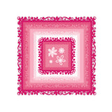 Chloes Creative Cards Metal Die Set – 8x8" Blooming Border