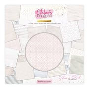 Chloes Creative Cards Foiled Paper Pad (8 x 8) - Wedding Collection