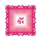 Chloes Creative Cards Metal Die Set - 8x8 Butterfly Frames