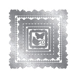 Chloes Creative Cards Metal Die Set - 8x8 Butterfly Frames