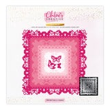 Chloes Creative Cards Metal Die Set - 8x8 Butterfly Frames