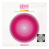 Chloes Creative Cards Metall-Stanzset – 8x8 Zoll dekorative Kreise