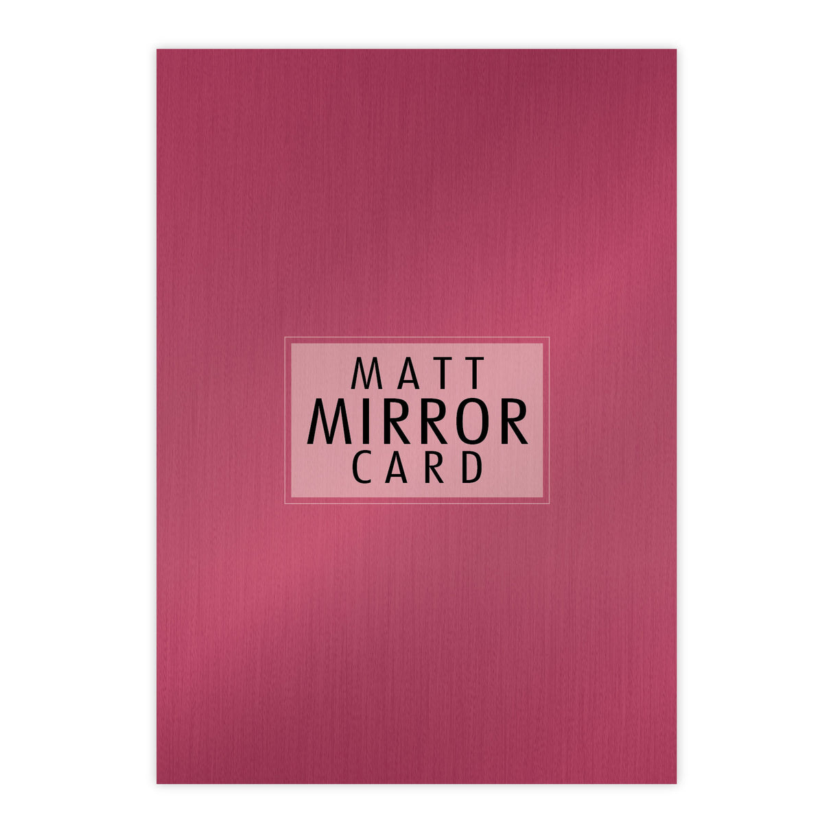 Chloes Creative Cards A4 Mattspiegelkarte - Azalee