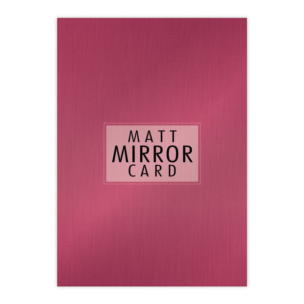 Chloes Creative Cards A4 Matt Mirror Card - Azalea