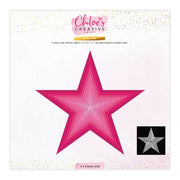 Chloes Creative Cards Star & Heart 8x8 Metal Die Set Bundle