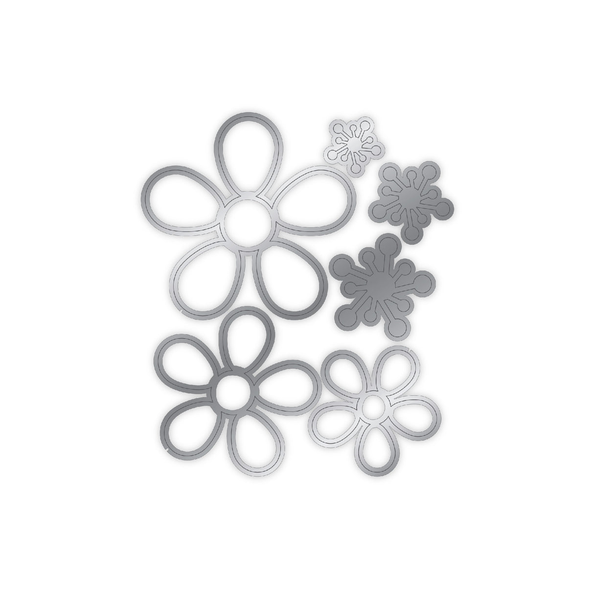 Chloes Creative Cards Die & Stamp Set - Beautiful Bouquet Bloom