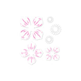 Chloes Creative Cards Die & Stamp Set - Beautiful Bouquet Blossom
