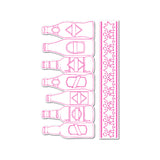 Chloes Creative Cards Die & Stamp Set - Beer Bottle Border