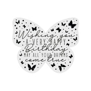 Chloes Creative Cards Butterfly Sentiment Die & Stamp Set