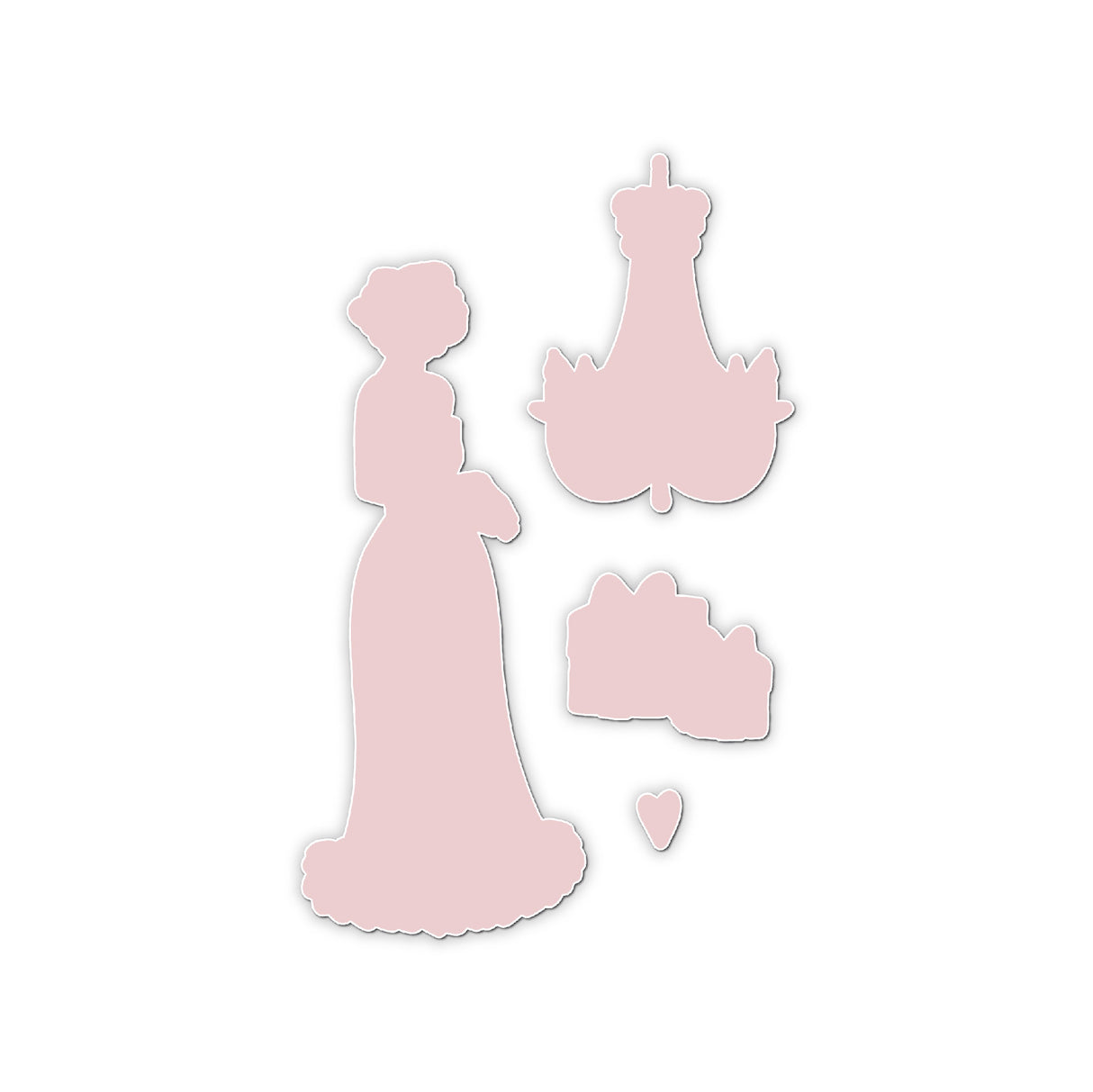 Ensemble de matrices et tampons Chloes Creative Cards - Belle of the Ball