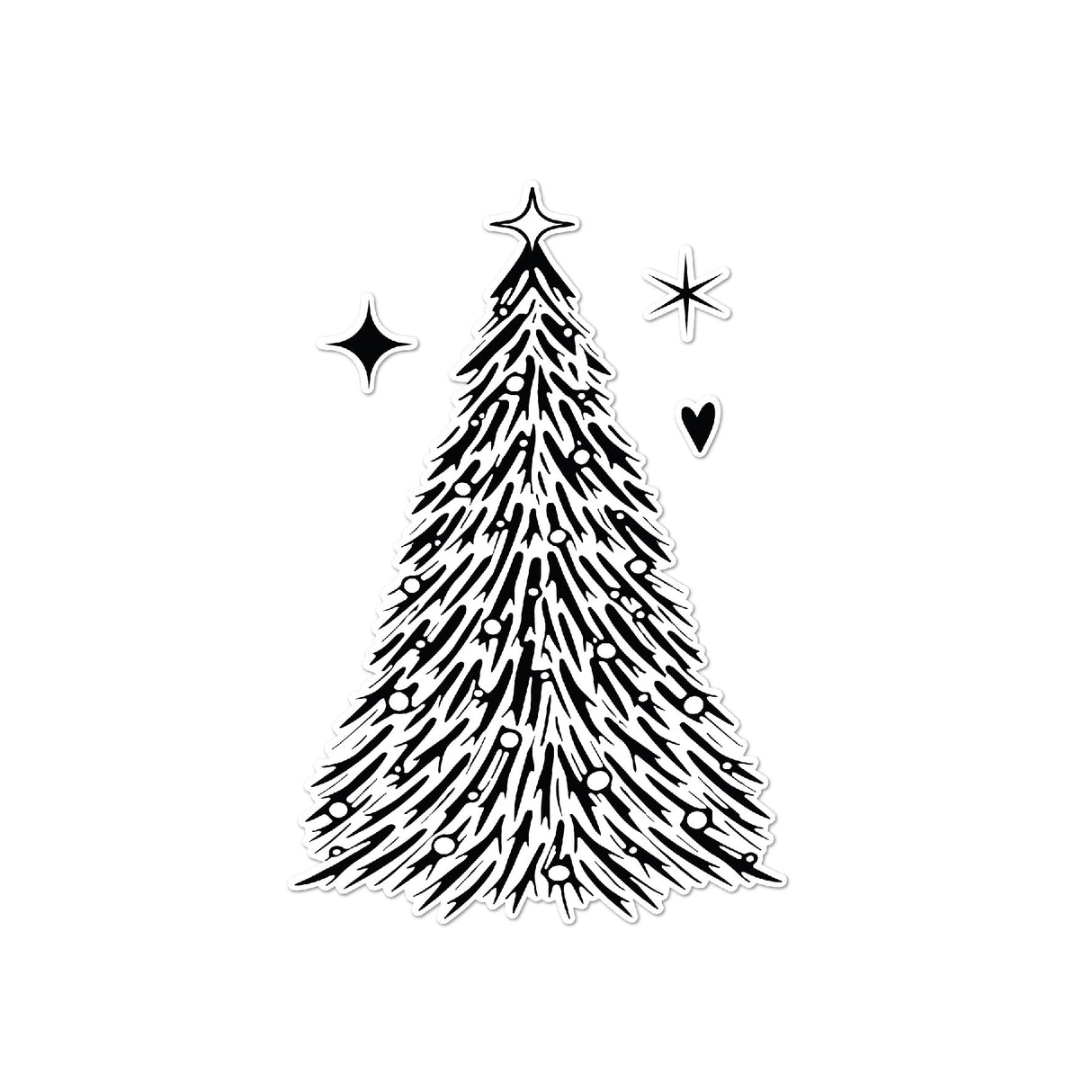 Chloes Creative Cards Die & Stamp Set - O Christmas Tree