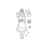 Chloes Creative Cards Die & Stamp Set - This Girl Loves Christmas