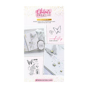Chloes Creative Cards Die & Stamp - Botanical Butterfly Swirl