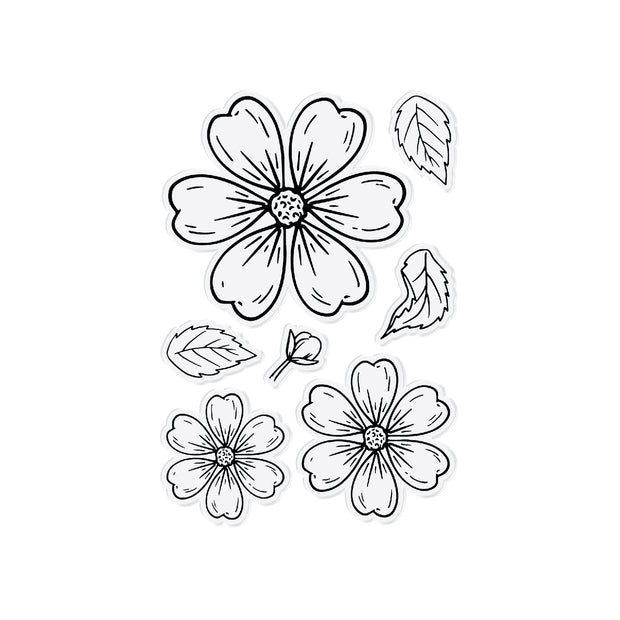 Chloes Creative Cards Die & Stamp - Country Flower