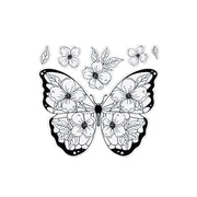 Chloes Creative Cards Die & Stamp - Grande Floral Butterfly