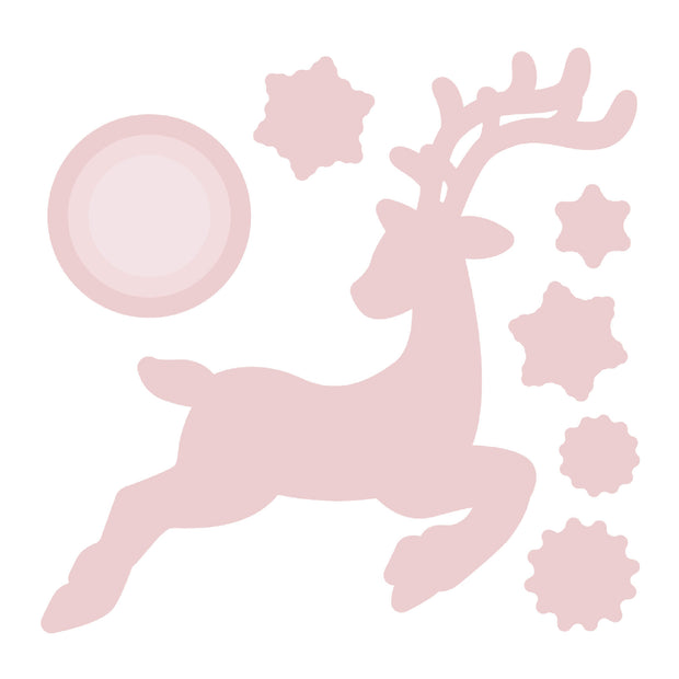 Chloes Creative Cards Die & Stamp Set - Dashing Reindeer