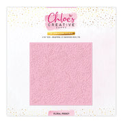 Chloes Creative Cards Floral Frenzy 6x6 Embossing Folder